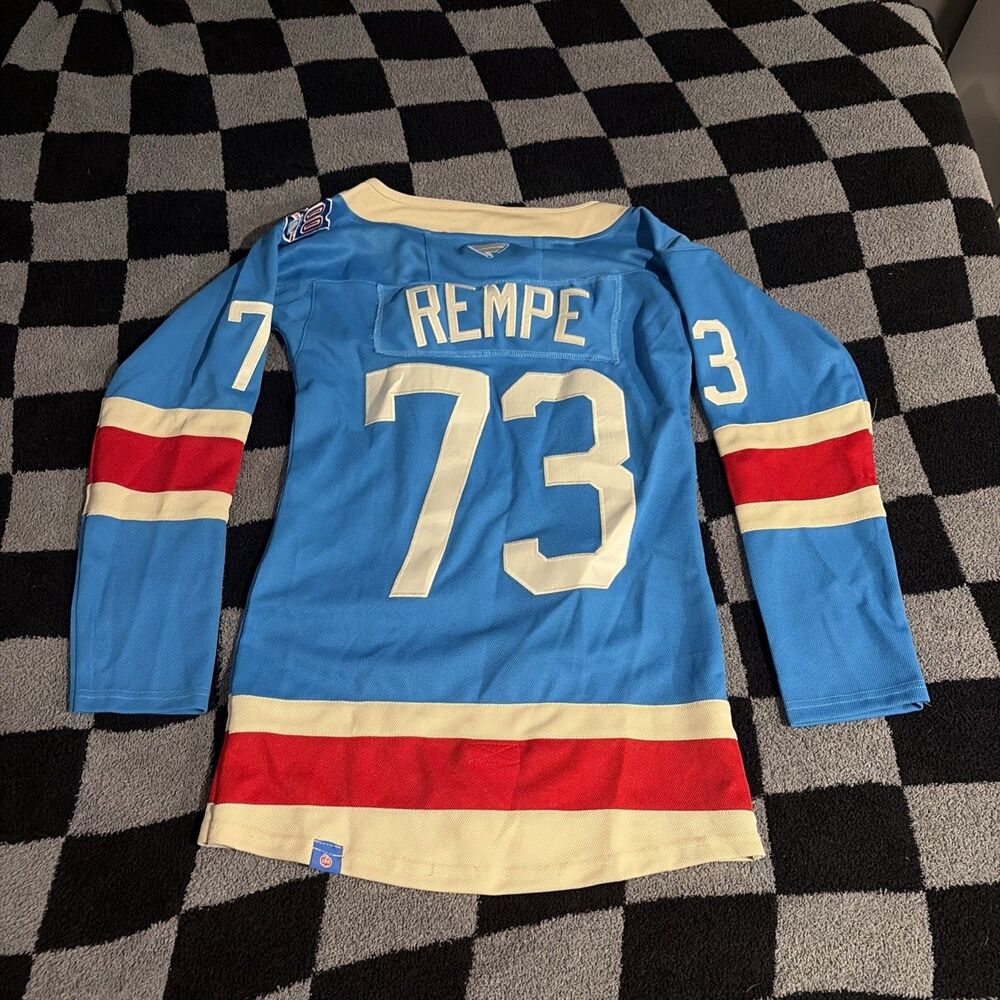 Matt Rempe New York Rangers S Fanatics NHL light blue
